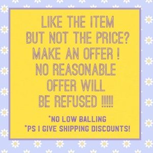 Make an offer I can't refuse 😁